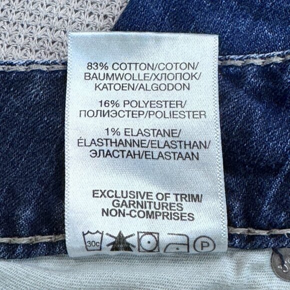 Silver Womens Size W31/L33 Blue Suki Mid Rise Slim Boot Jeans Super Stretch - Picture 9 of 14